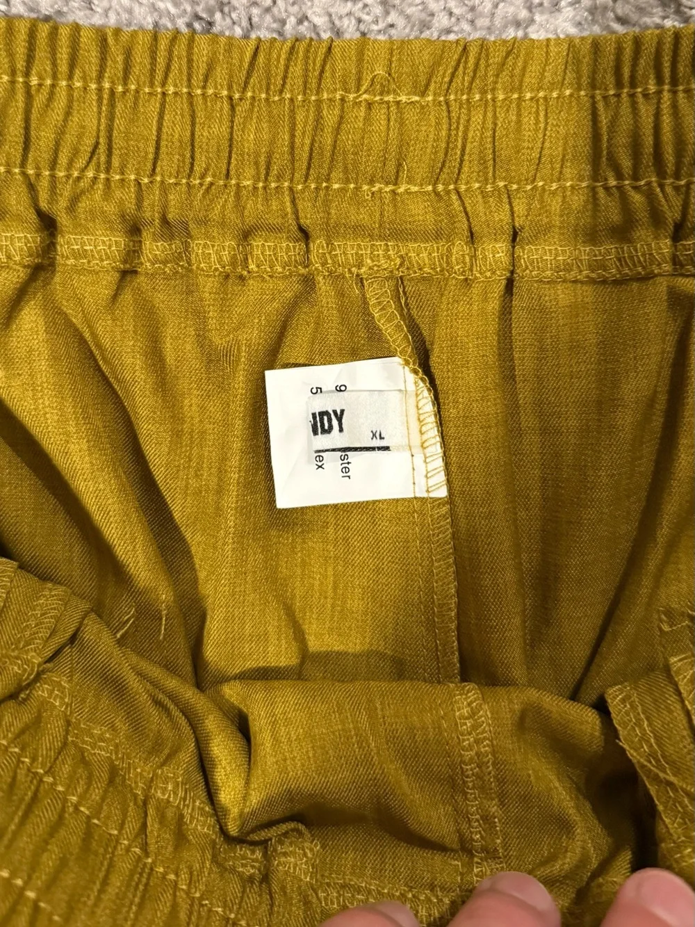 Coofandy mustard pants